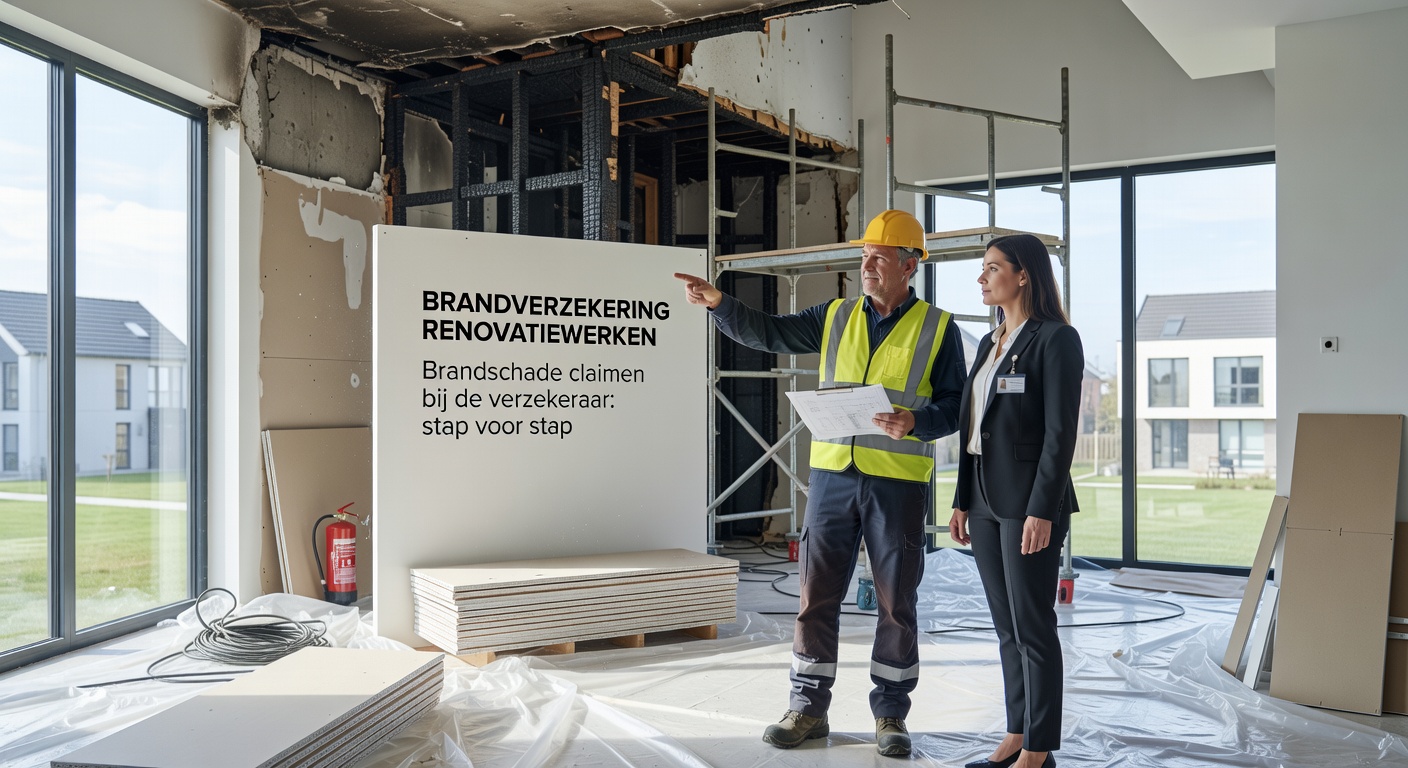 Brandschade claimen bij de verzekeraar: stap voor stap