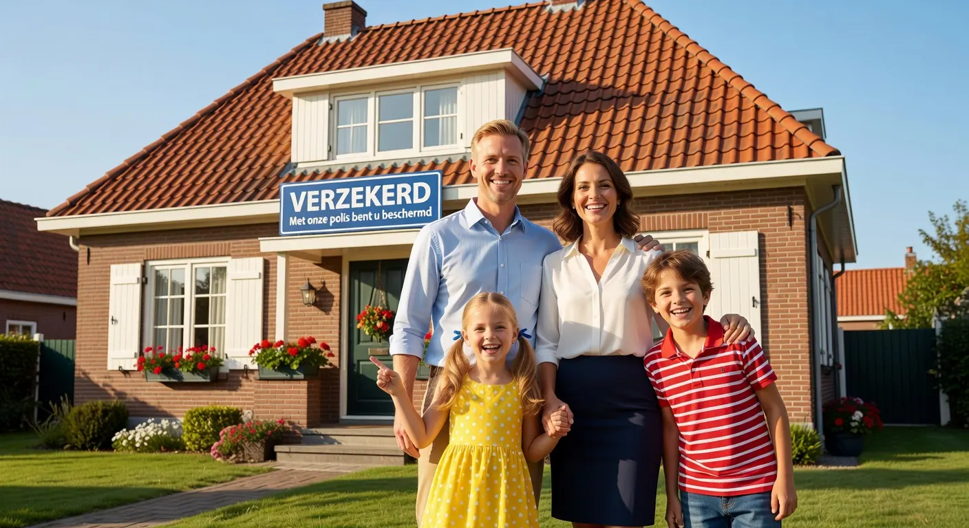Huis met brandschade aan opstal na brand