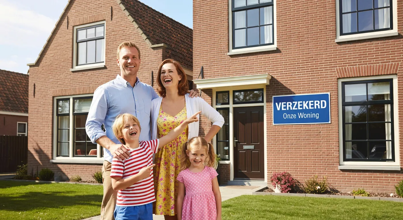 Illustratie van factoren die de premie van een woonverzekering beïnvloeden