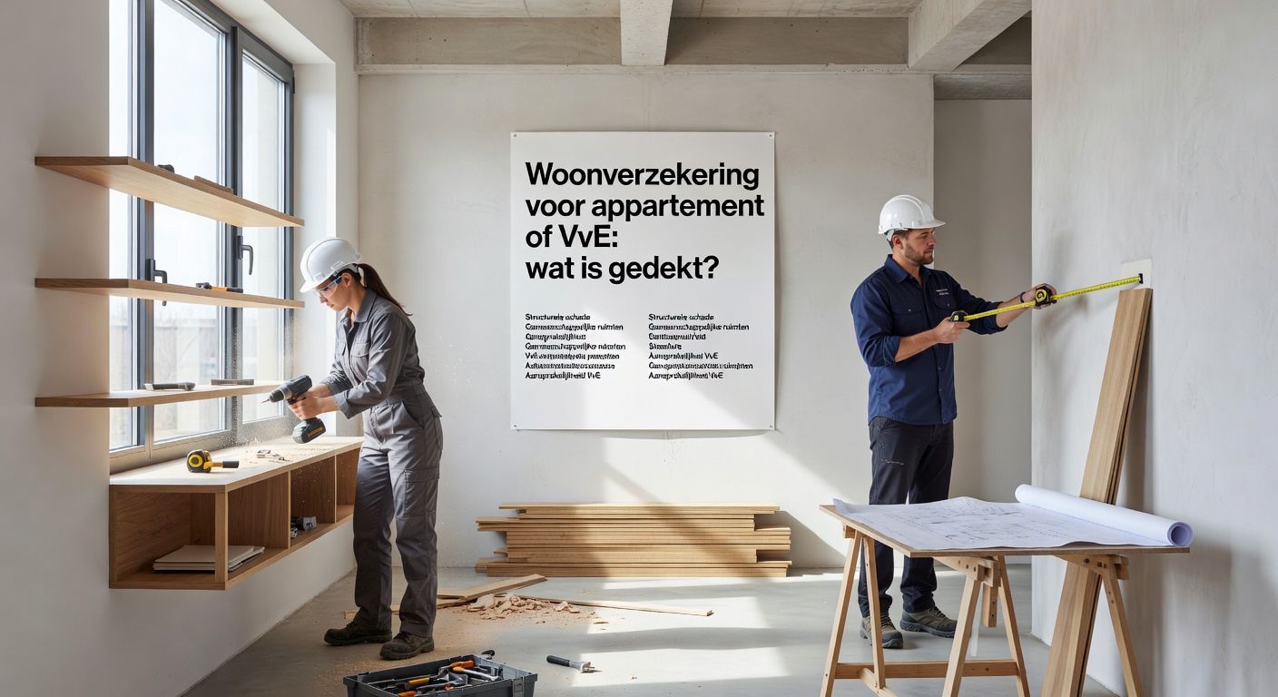 Woonverzekering voor appartement of VvE: wat is gedekt?