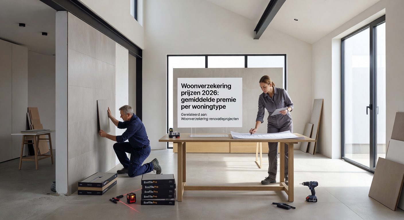 Woonverzekering prijzen 2026: gemiddelde premie per woningtype