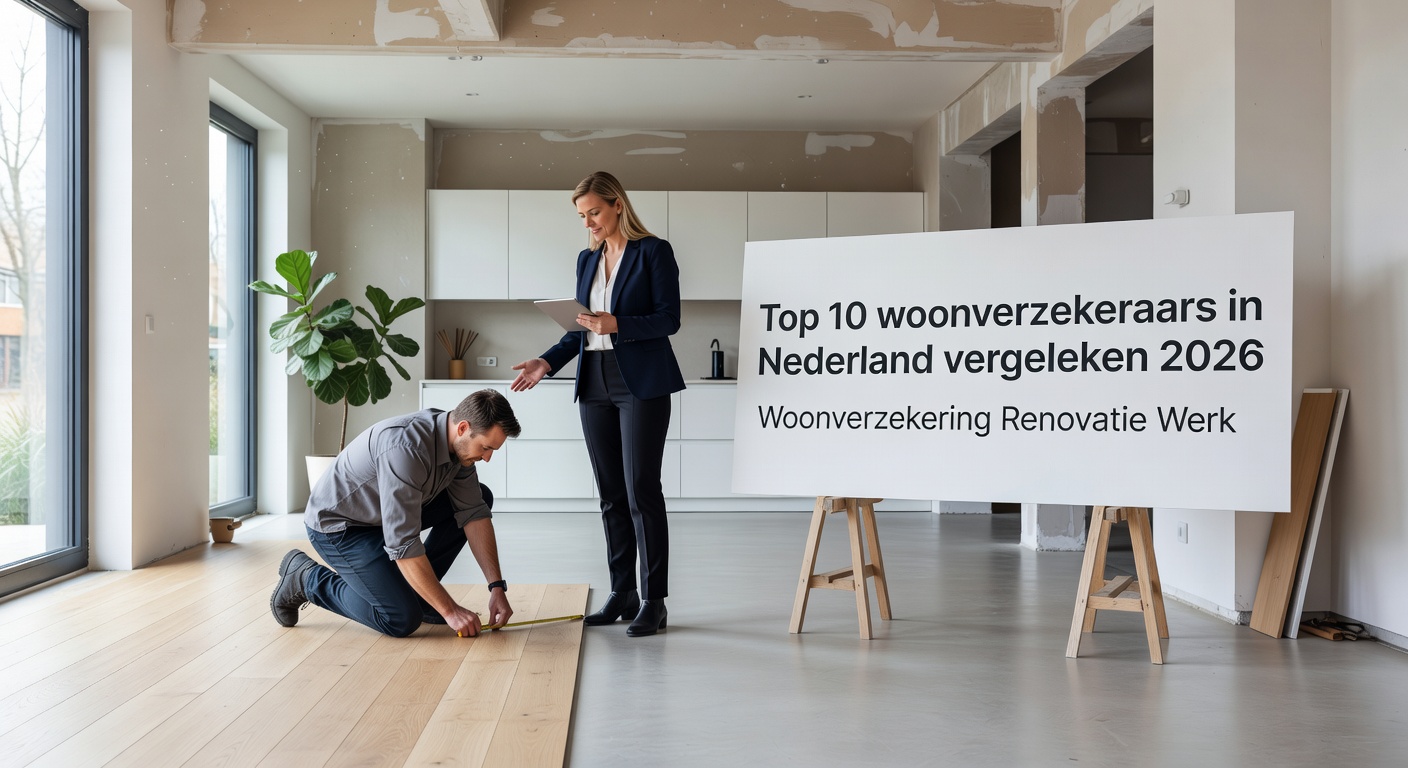 Top 10 woonverzekeraars in Nederland vergeleken 2026